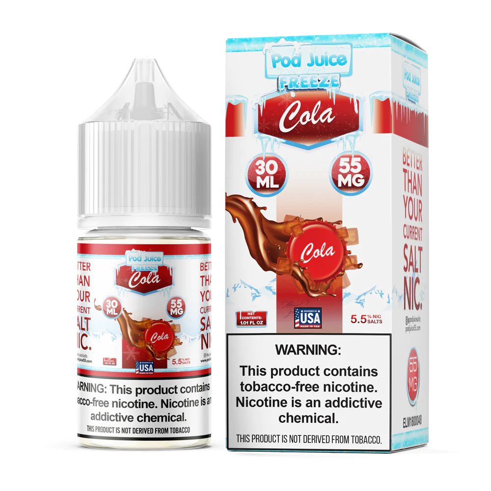 POD JUICE FREEZE COLA SALT NIC 55MG 30ML -- image 1