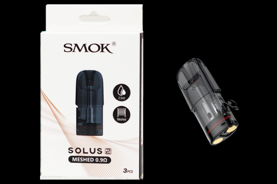 Solus 2 0.9 Ω MESHED POD 2.5ML REFILLABLE -- image 1