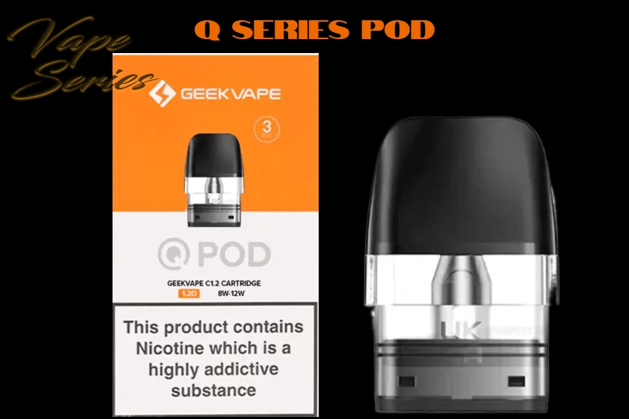 Q SERIES 1.2 Ω POD 8-12W 2ML CARTRIDGE REFILLABLE -- image 1