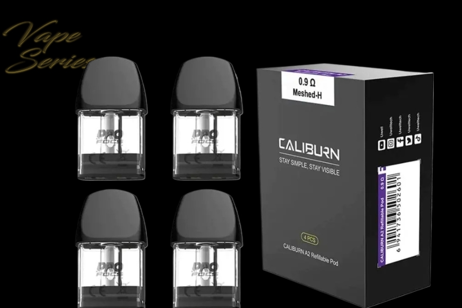 A2 0.9 Ω MESHED-H POD 2ML CARTRIDGE REFILLABLE -- image 1