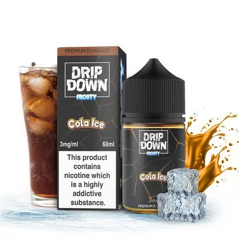  COLA ICE 3MG 100ML FREE BASE DRIP DOWN FROSTY -- image 1
