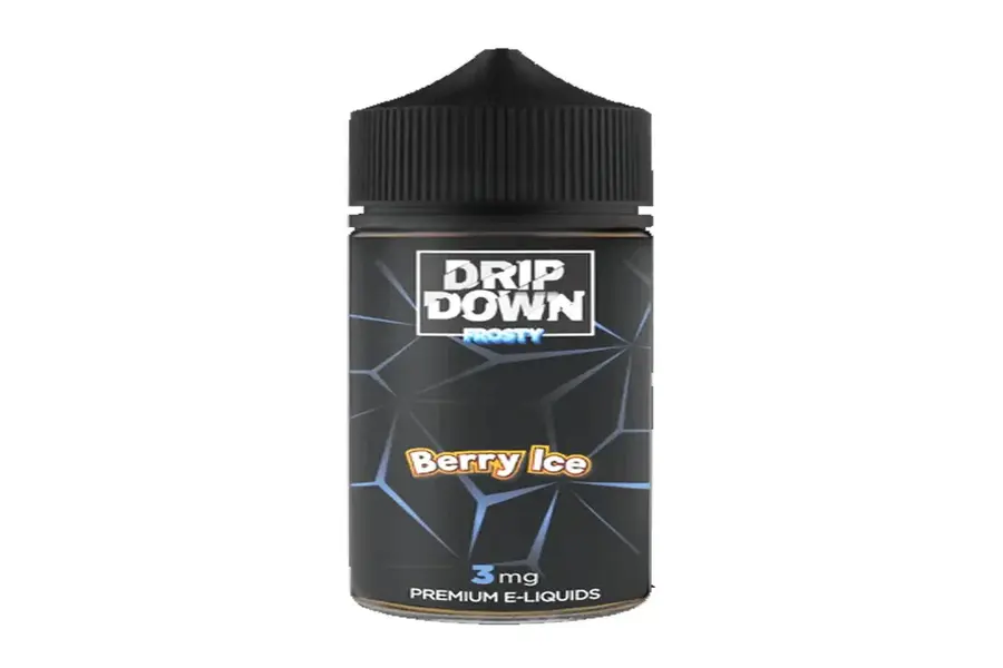 BERRY ICE 3MG 100ML FREE BASE DRIP DOWN FROSTY -- image 1