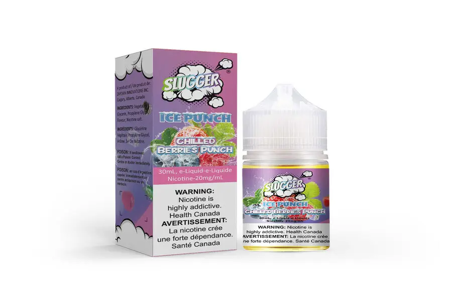 CHILLED BERRIES 20MG 30ML ICE PUNCH NIC SALT SLUGGER -- image 1