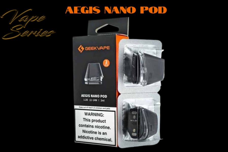 AEGIS NANO 1.2 Ω POD 11-14W 2ML CARTRIDGE REFILLABLE -- image 1