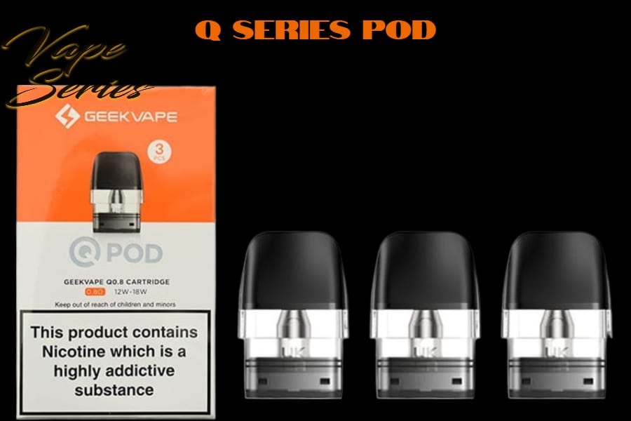 Q SERIES 0.8 Ω POD 12-18W 2ML CARTRIDGE REFILLABLE -- image 1