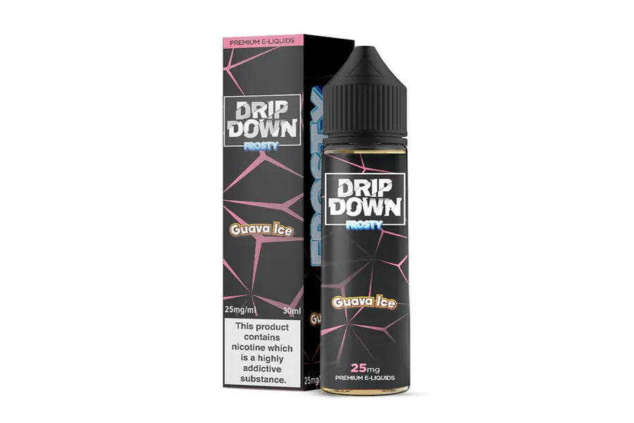 GUAVA ICE 50MG 30ML NIC SALT DRIP DOWN FROSTY -- image 1
