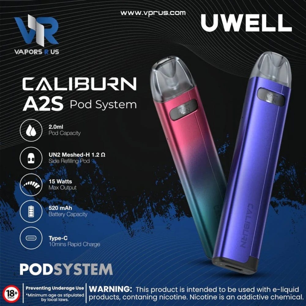 CALIBERN A2s 520mAh POD KIT -- image 1