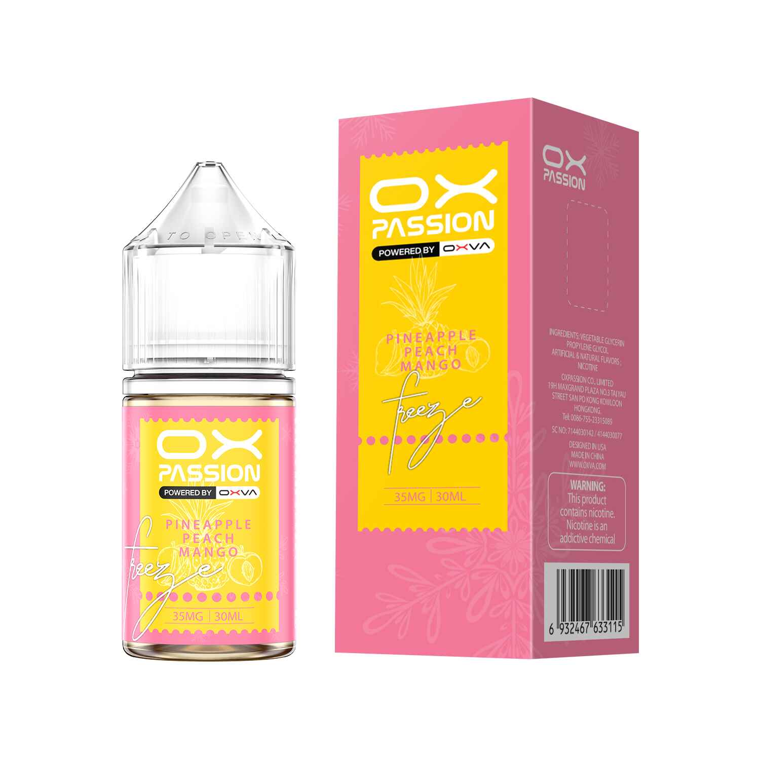 PINEAPPLE PEACH MANGO 30ML -- image 1