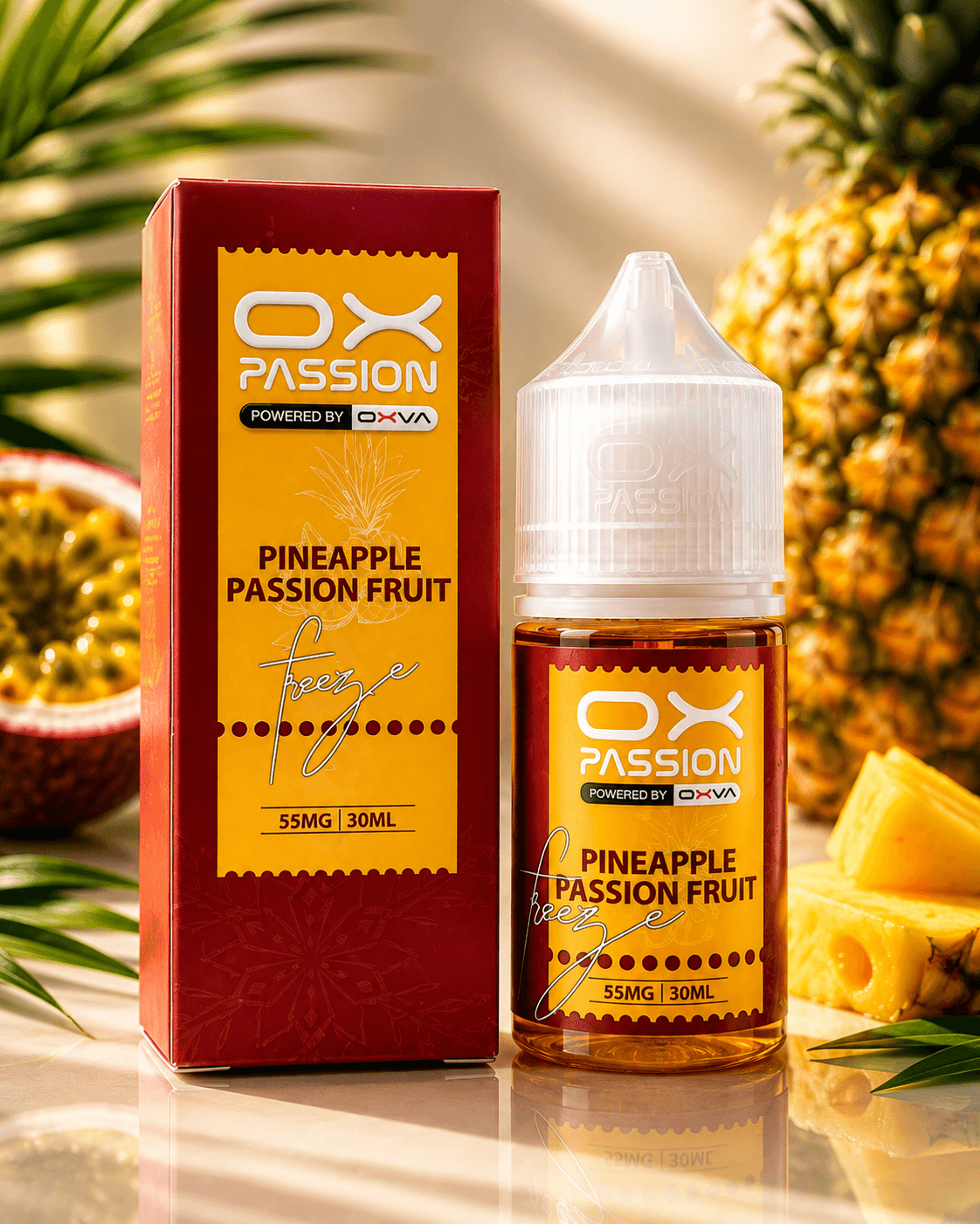 OX PASSION PINEAPPLE PASSION FRUIT 55MG 30ML  -- image 1