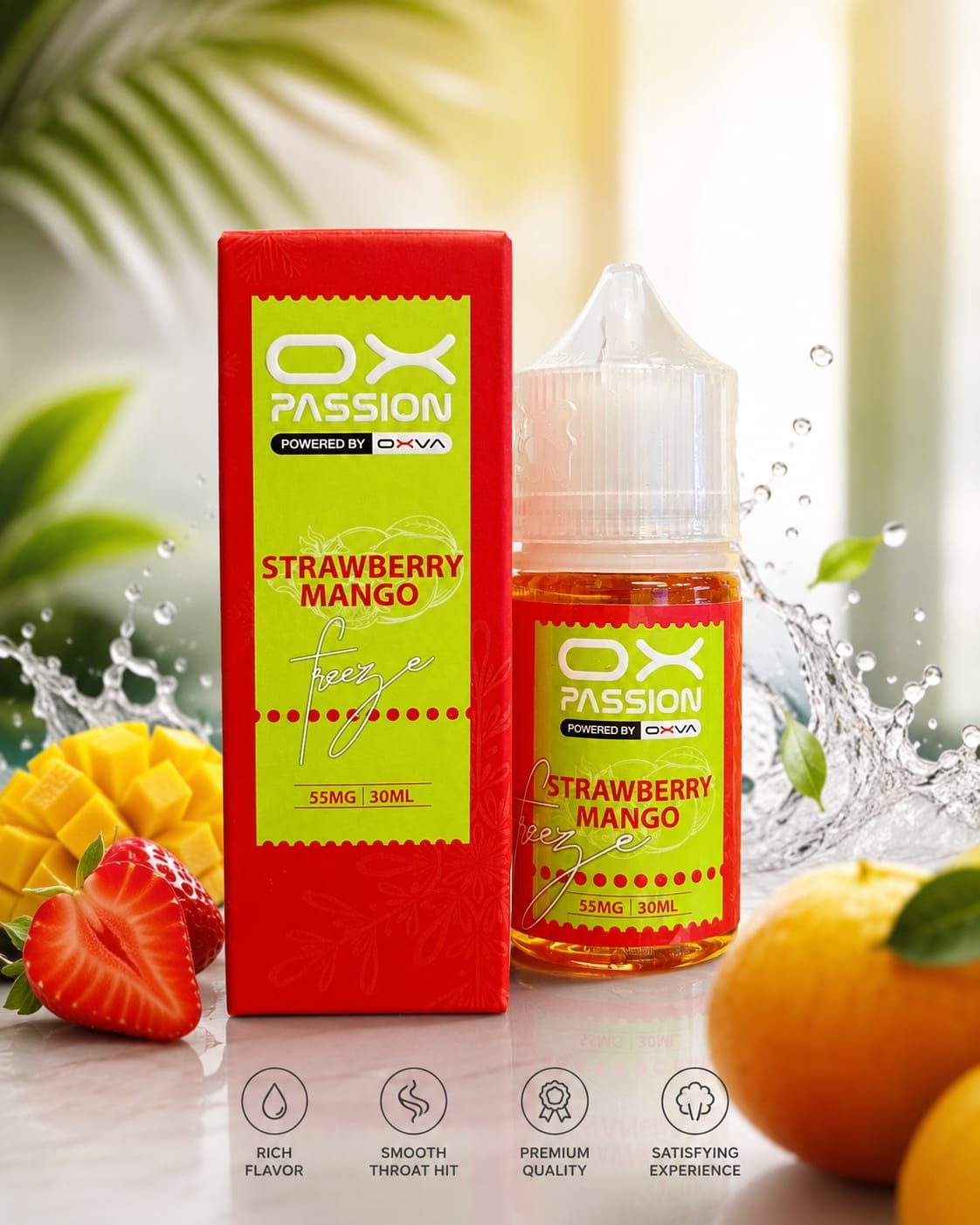 OX PASSION STRAWBERRY MANGO 30ML -- image 1