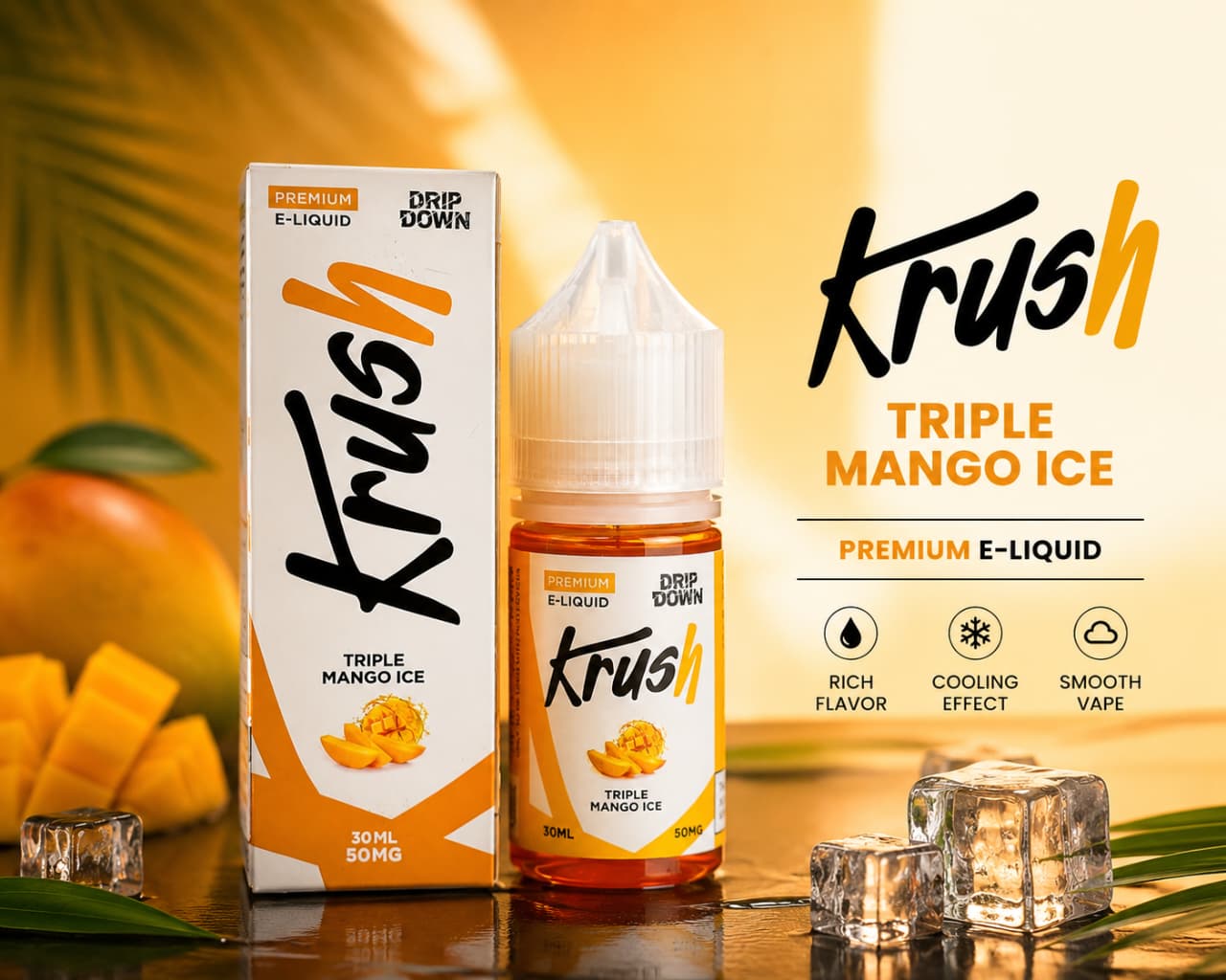 TRIPLE MANGO 30ML KRUSH -- image 1