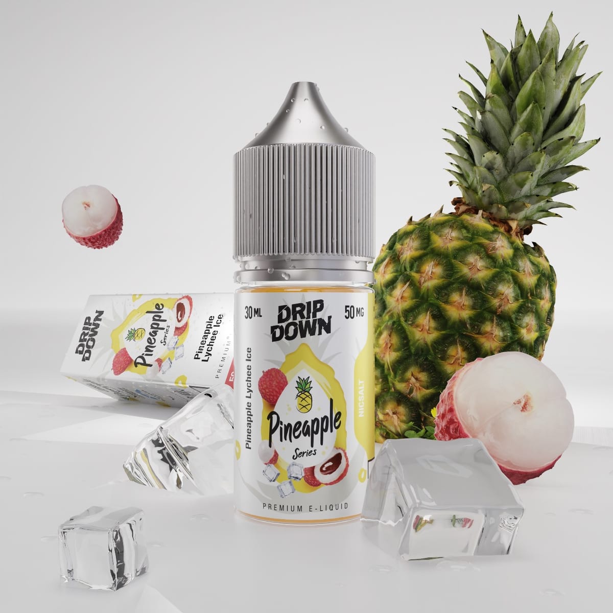 PINEAPPLE LYCHEE 30ML DRIP DOWN -- image 1