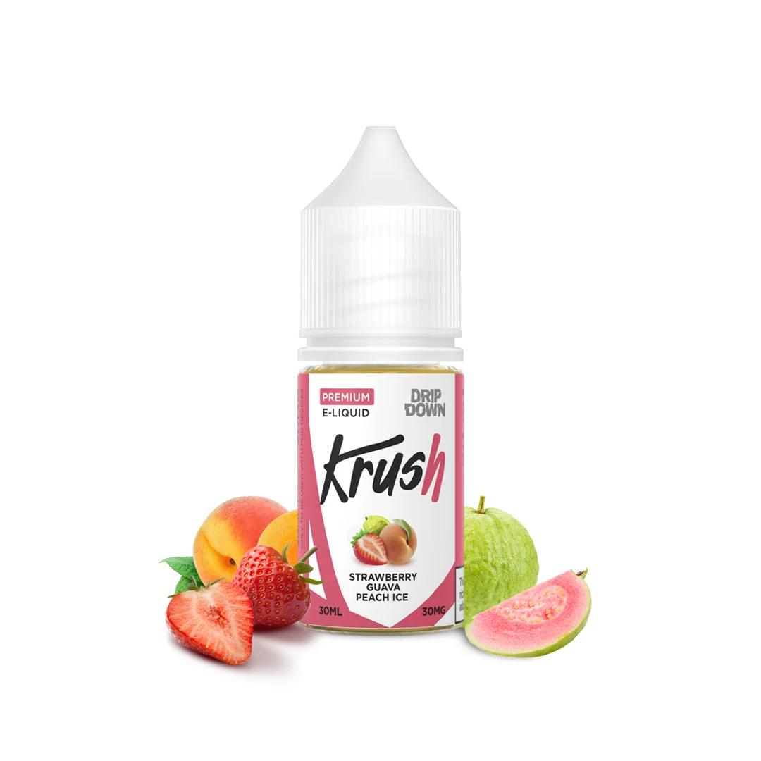 STRAWBERRY GUAVA PEACH ICE 30ML KRUSH -- image 1