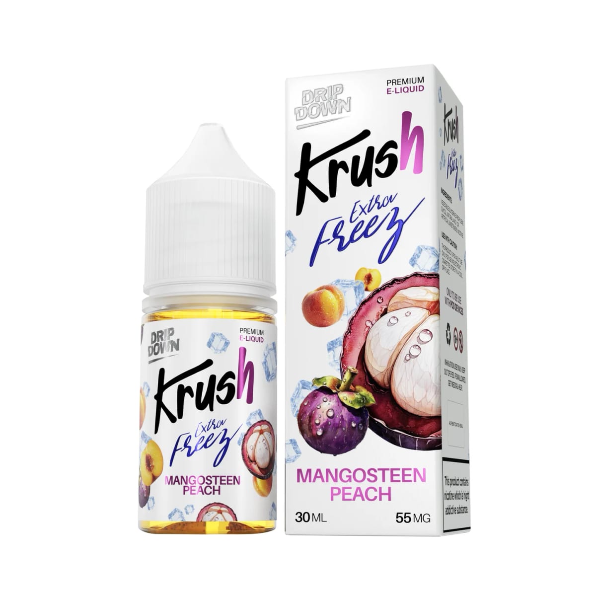MANGOSTEEN PEACH 30ML KRUSH EXTRA FREEZ -- image 1