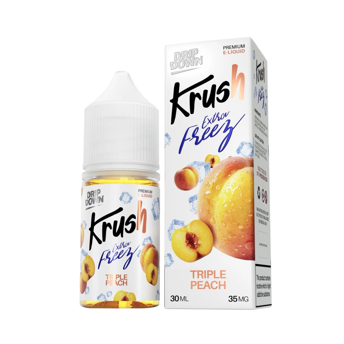 TRIPLE PEACH 30ML KRUSH EXTRA FREEZ -- image 1