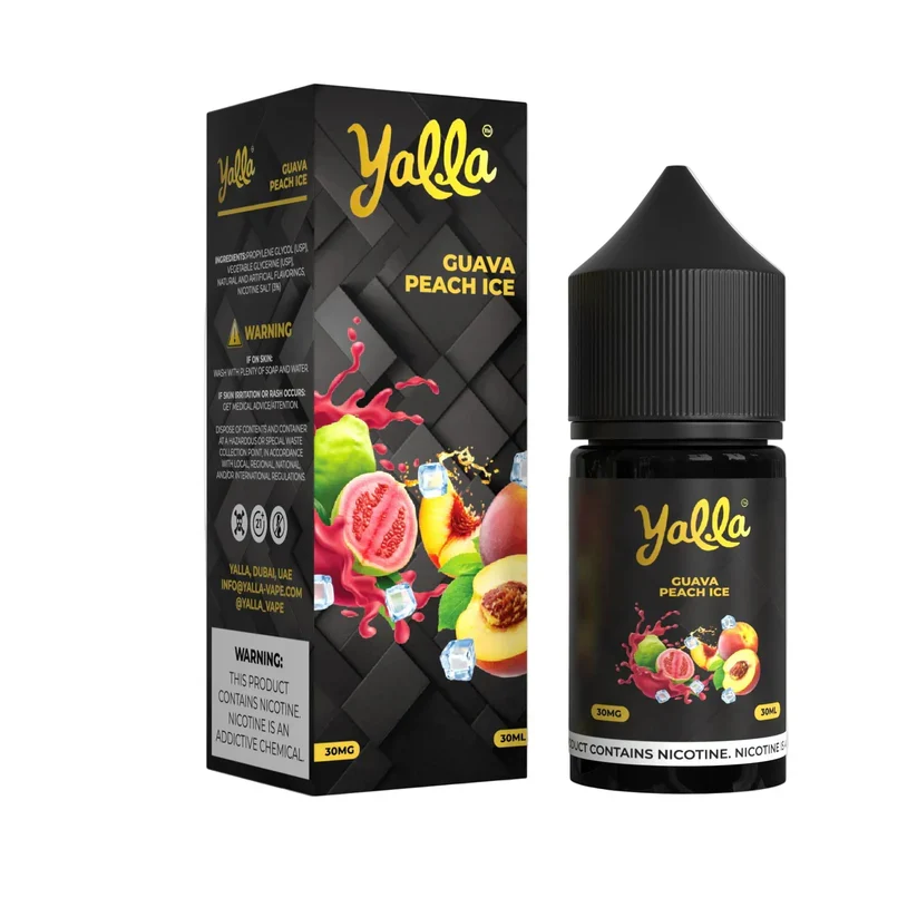 GUAVA PEACH ICE YALLA FUSION SERIES 30ML -- image 1