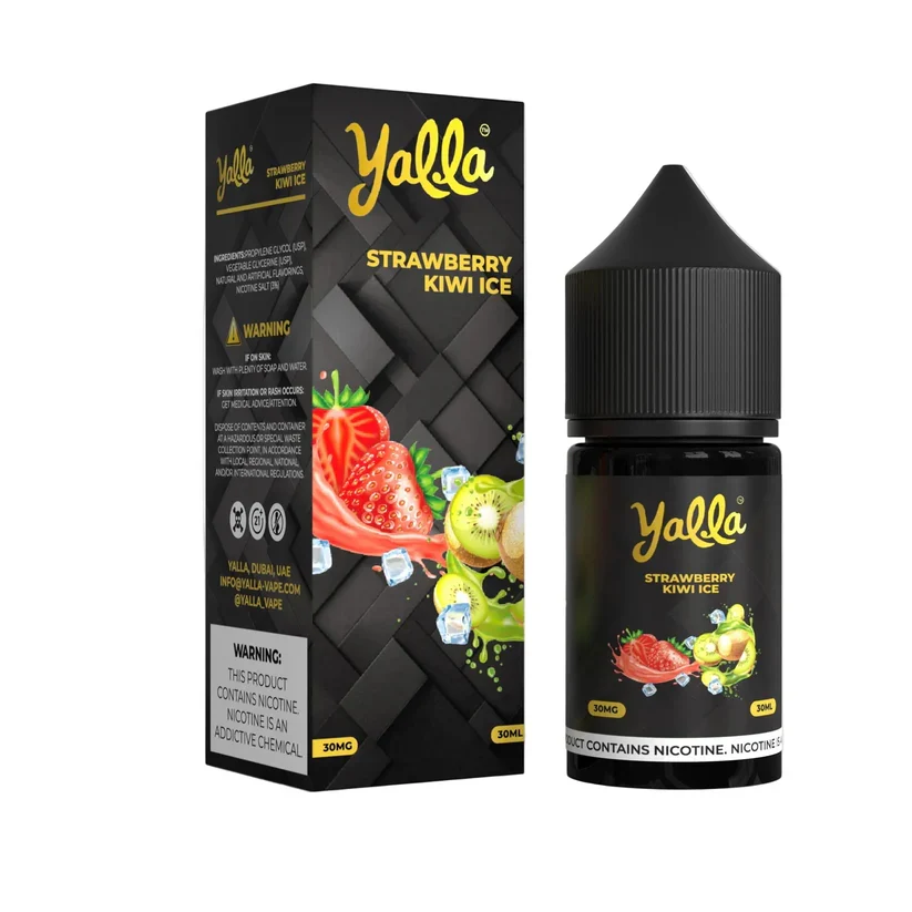 STRAWBERRY KIWI ICE YALLA FUSION SERIES 30ML -- image 1