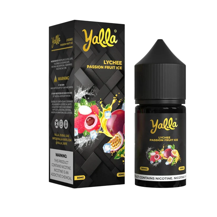 LYCHEE PASSION FRUIT YALLA 30ML  -- image 1