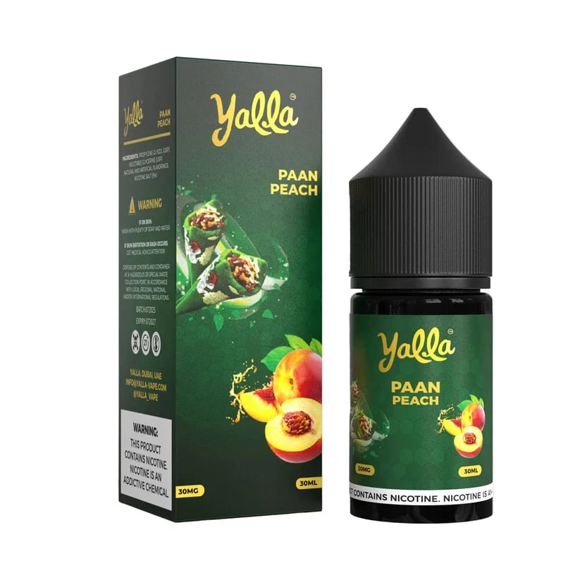 YALLA PAAN PEACH 30ML  -- image 1