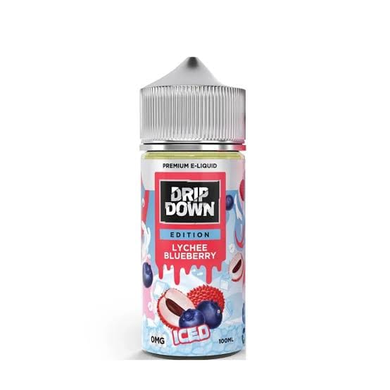 DRIP DOWN EDITION LYCHEE BLUEBERRY ICE 100ML -- image 1