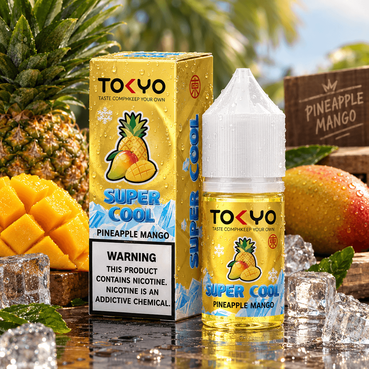 TOKYO PINEAPPLE MANGO SUPER COOL 30ML  -- image 1