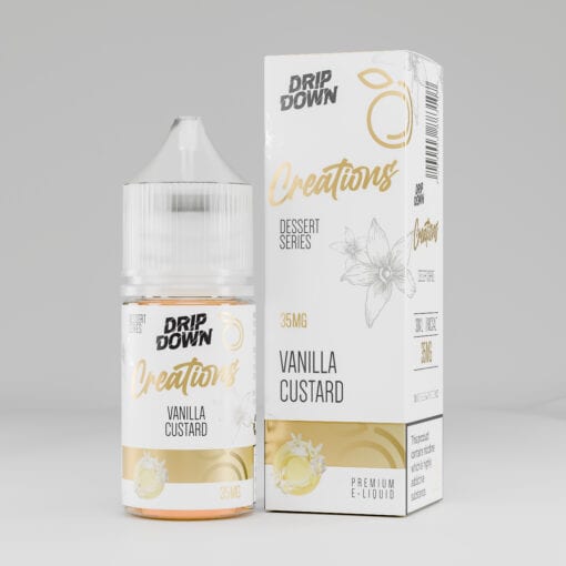 VANILLA CUSTARD DRIP DOWN CREATIONS SERIES-30ML -- image 1